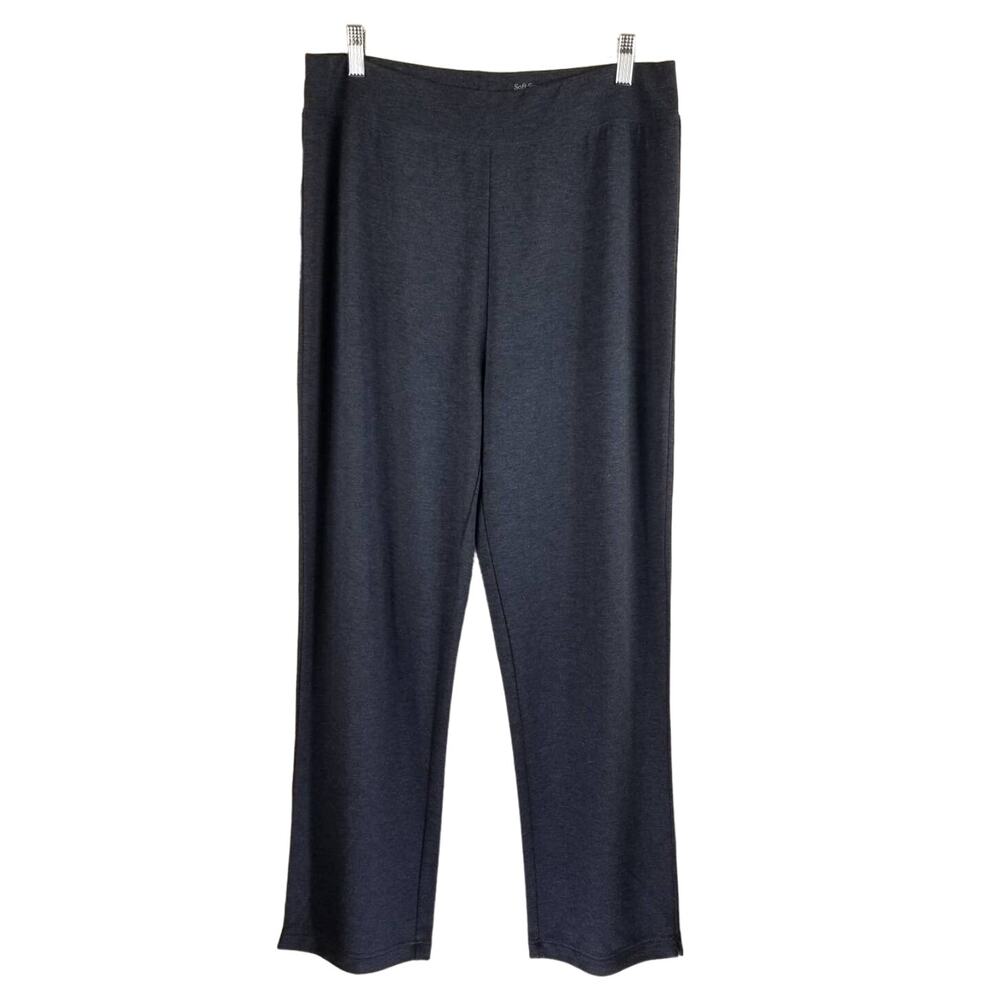 Soft Surroundings Heathered Blue Women's Lounge Relax Pants Sz M